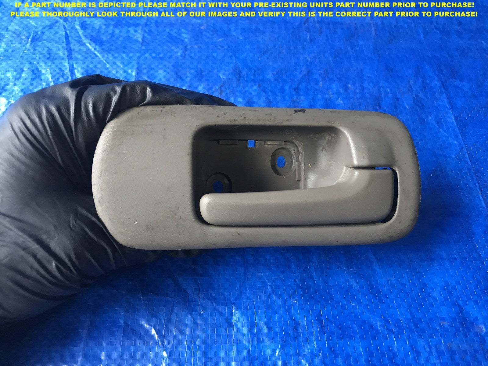 OEM 2001 2002 2003 HONDA CIVIC 4D PASSENGER RIGHT FRONT INTERIOR DOOR HANDLE   0