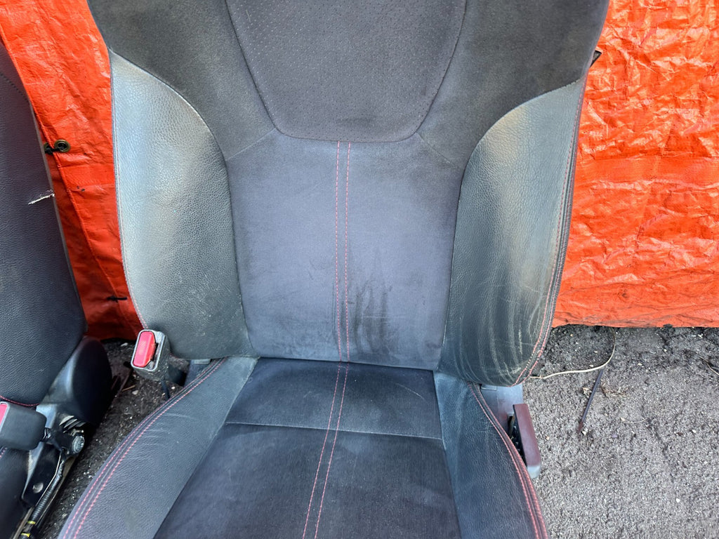 08 14 SUBARU IMPREZA WRX & STI WAGON   FRONT AND REAR SEATS & DOOR PANELS OEM7