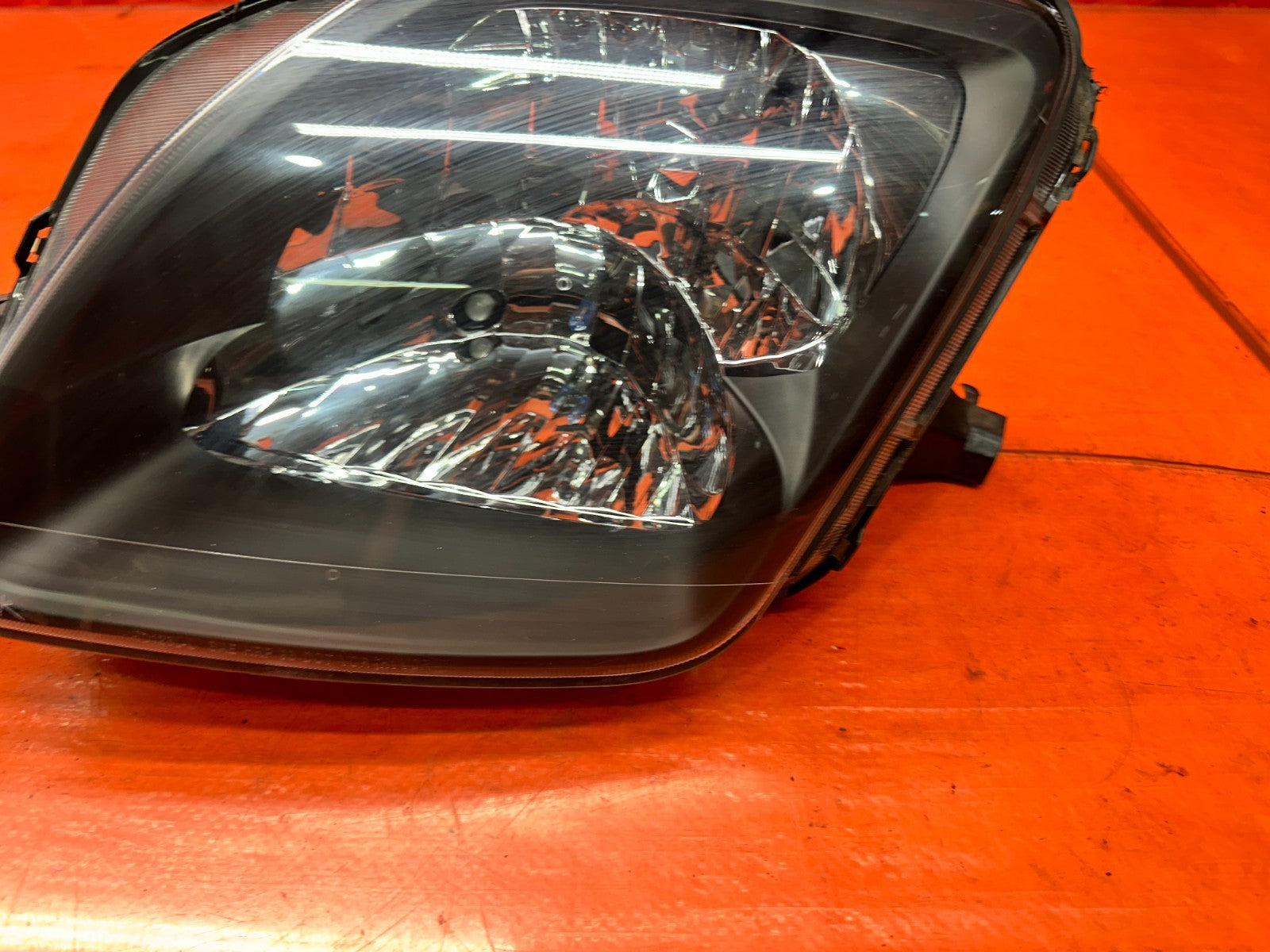 97 01 HONDA PRELUDE 2.2L BLACK HOUSING AFTERMARKET LEFT RIGHT HEADLIGHTS #3366