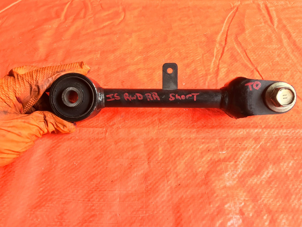 OEM 2014 2015 2016 2017 LEXUS IS350 PASSENGER RIGHT REAR CONTROL ARM   SHORT 0