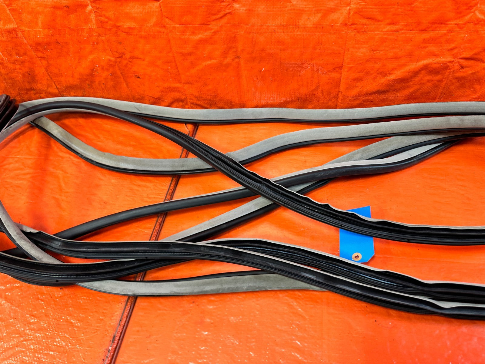 09 14 ACURA TSX DOOR 2 CHASSIS OPEN TRIM RUBBER GASKETS SEALS FRONT REAR ALL 44