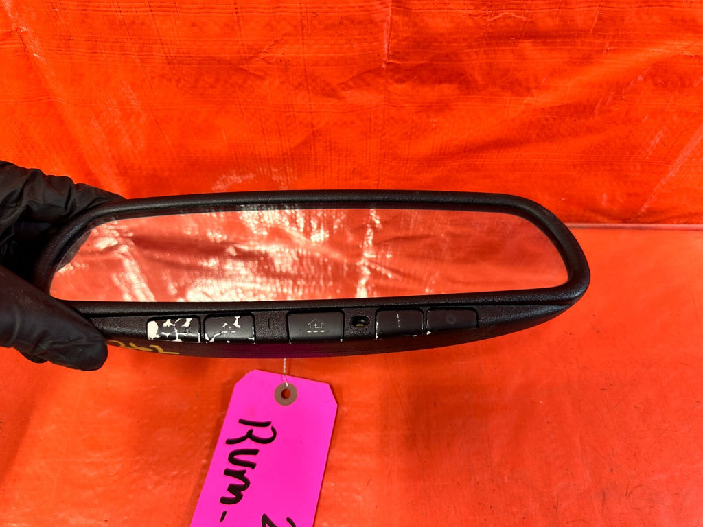2004 04 NISSAN 350Z   REAR VIEW MIRROR W/ HOMELINK OPTION   LIL BIT OF WEAR OK5