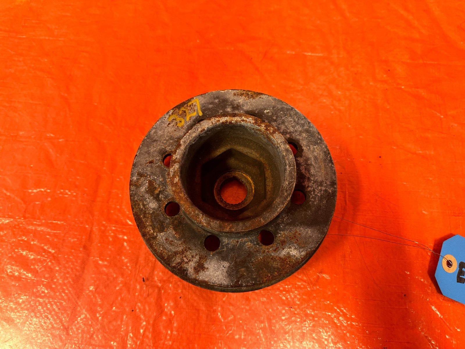 92 95 HONDA CIVIC   CRANKSHAFT CRANK SHAFT HARMONIC BALANCER PULLEY   OEM 3272