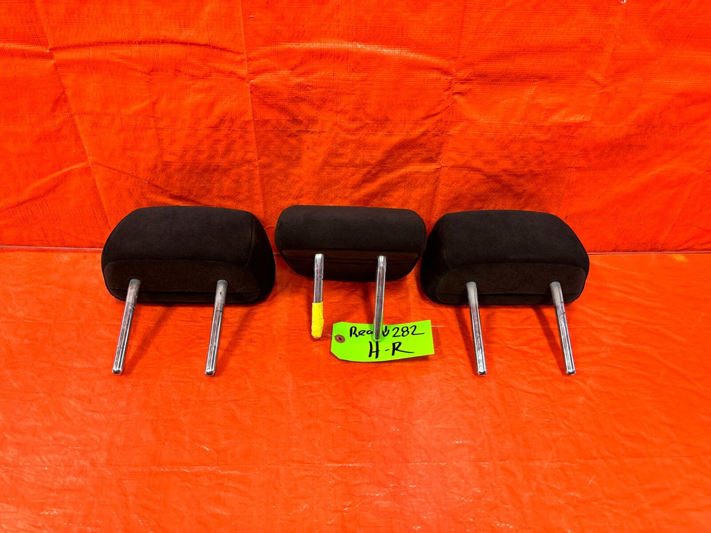 07 08 HONDA CIVIC SI SEDAN   REAR SEAT HEAD REST SET LEFT AND RIGHT   OEM #2825