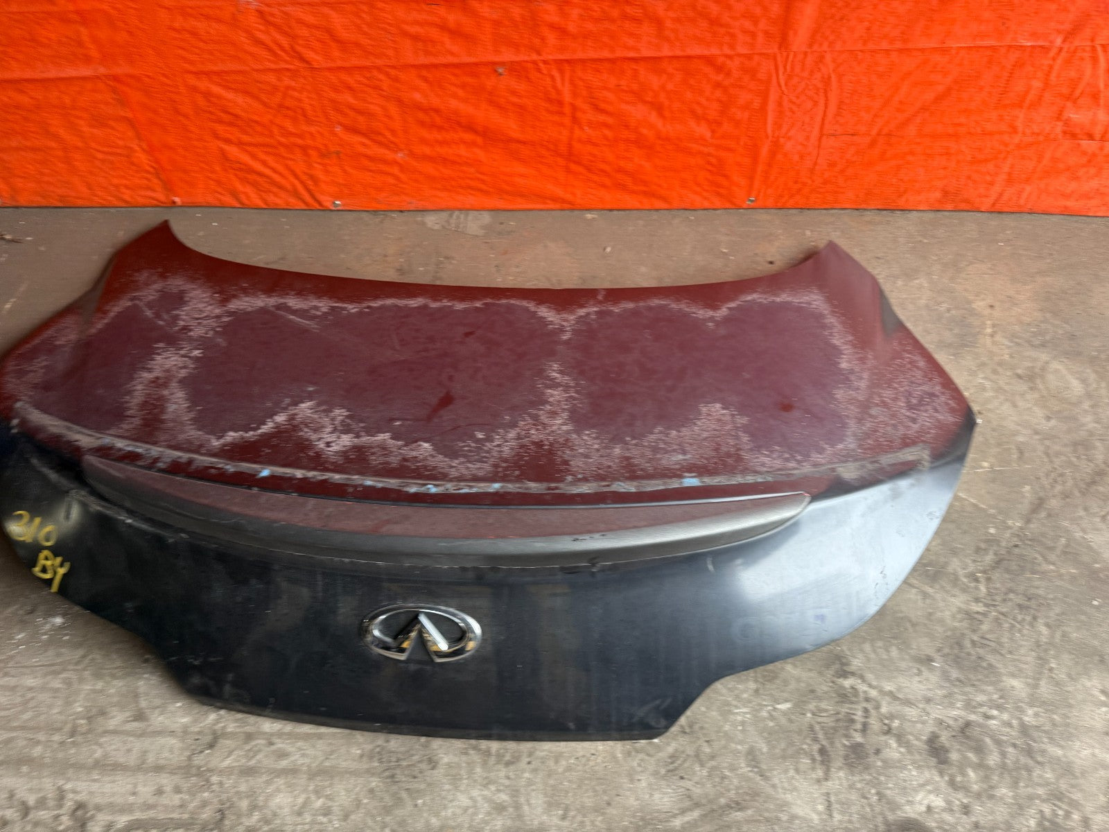 08 15 INFINITI G37 & Q60 COUPE TRUNK REAR DECK LID TAIL GATE HATCH LATCH OEM 3108
