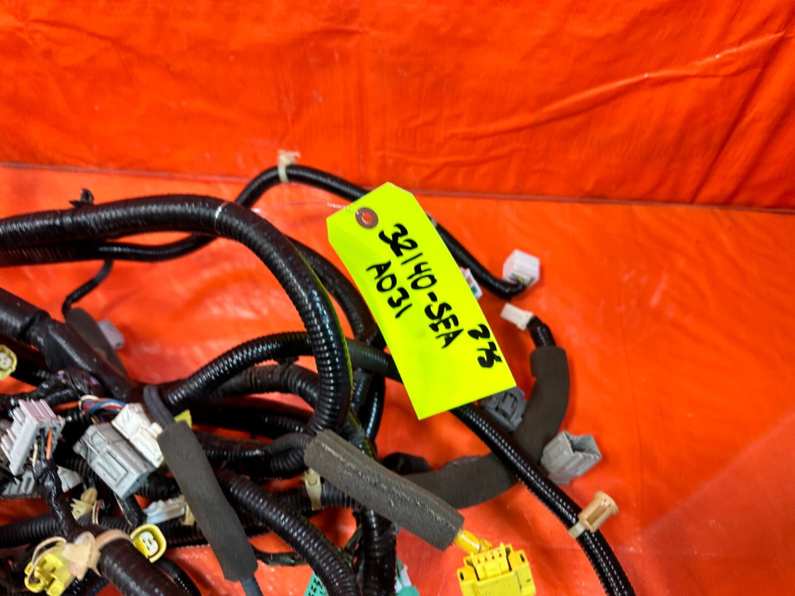 2006 06 ACURA TSX   INTERIOR FLOOR WIRING HARNESS WIRE LOOM   OEM OE #2755