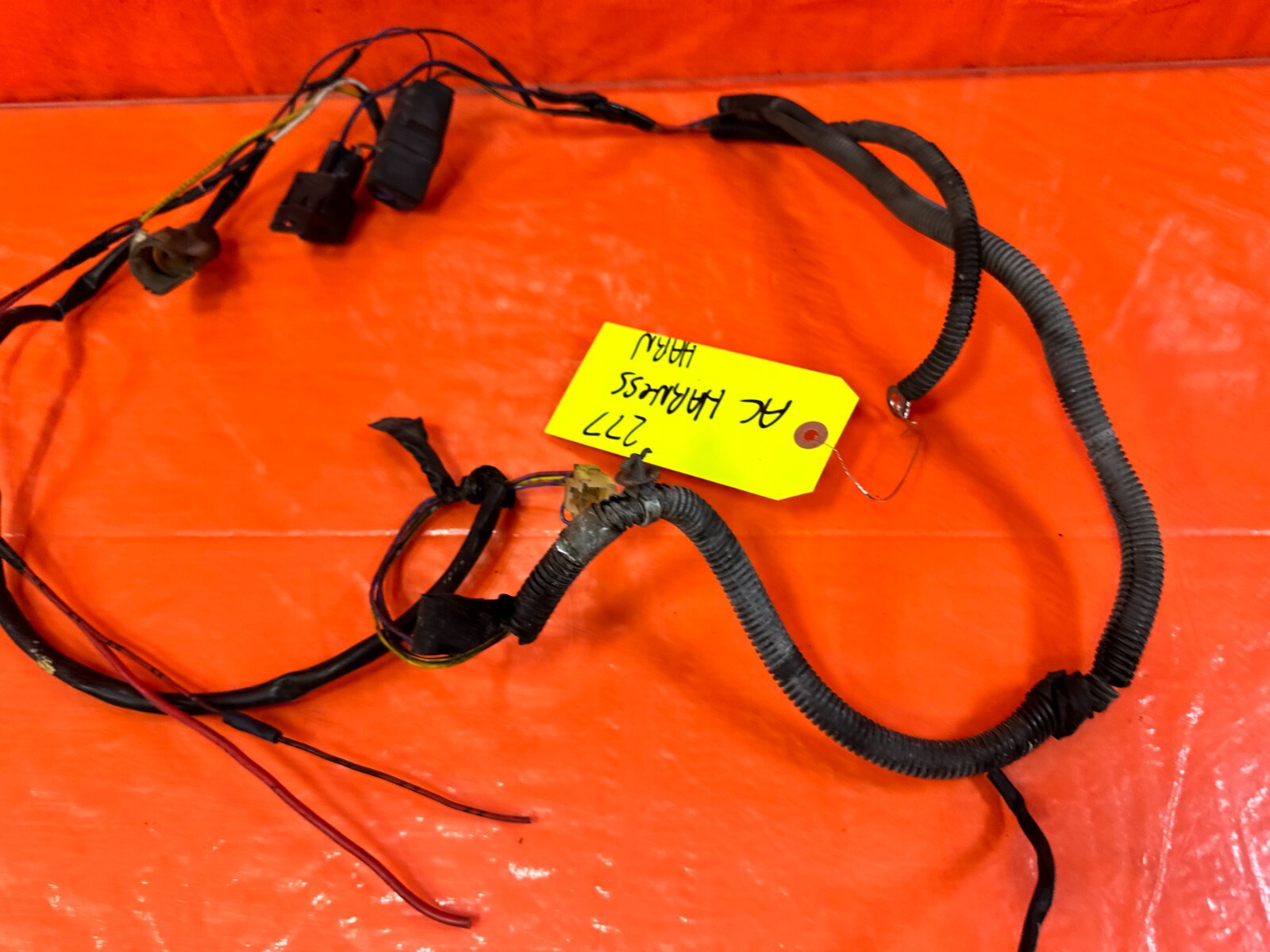 88 89 HONDA CRX DX   ENGINE BAY AIR CONDITIONING AC WIRE HARNESS WIRING LOOM OEM5