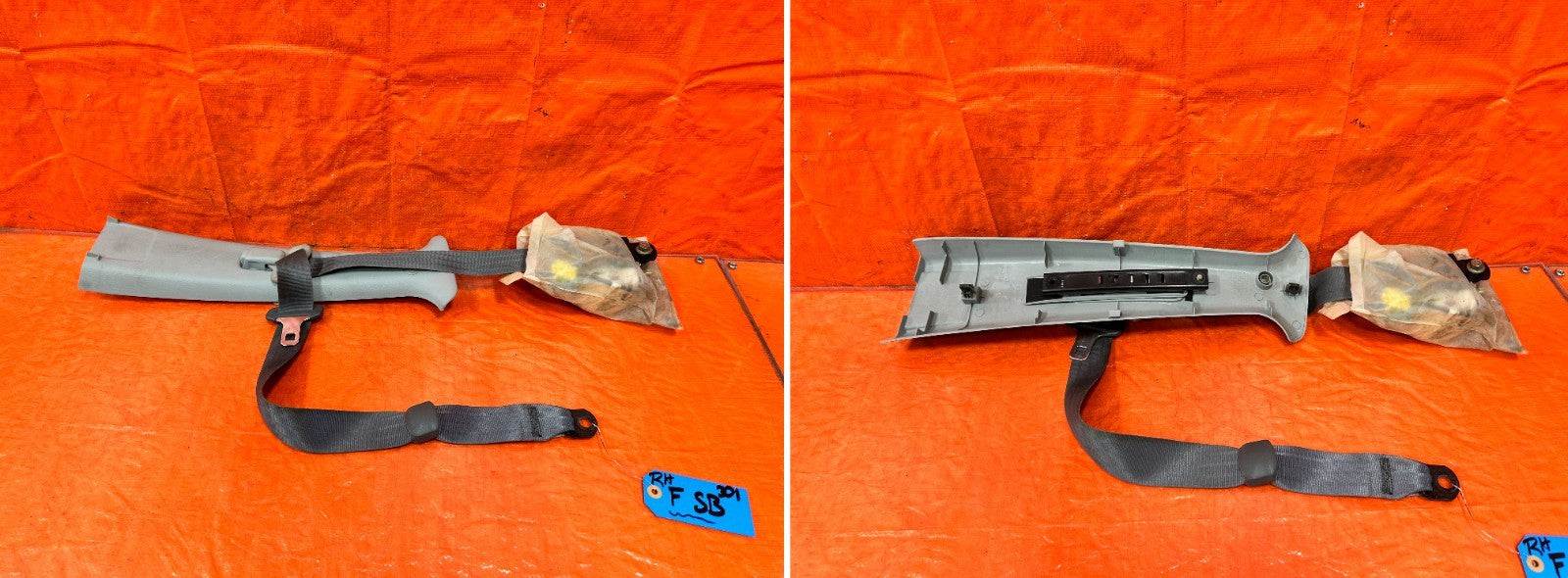 97 01 HONDA CR V CRV   FRONT SEAT BELT SET   LEFT & RIGHT SEAT BELTS   OEM #3010