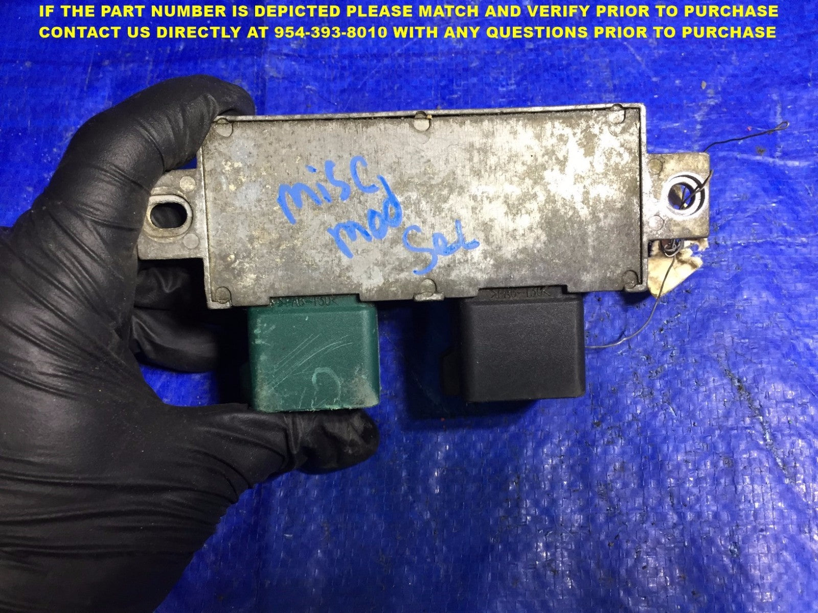 99 10 FORD F SERIES/E SERIES 7.3L/6.0L/6.4L   GLOW PLUG MODULE 0 521 151 0012