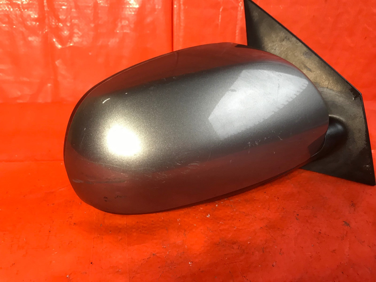 OEM 2010 2011 HYUNDAI ACCENT PASSENGER RIGHT SIDE VIEW MIRROR SILVER   NON POWER1