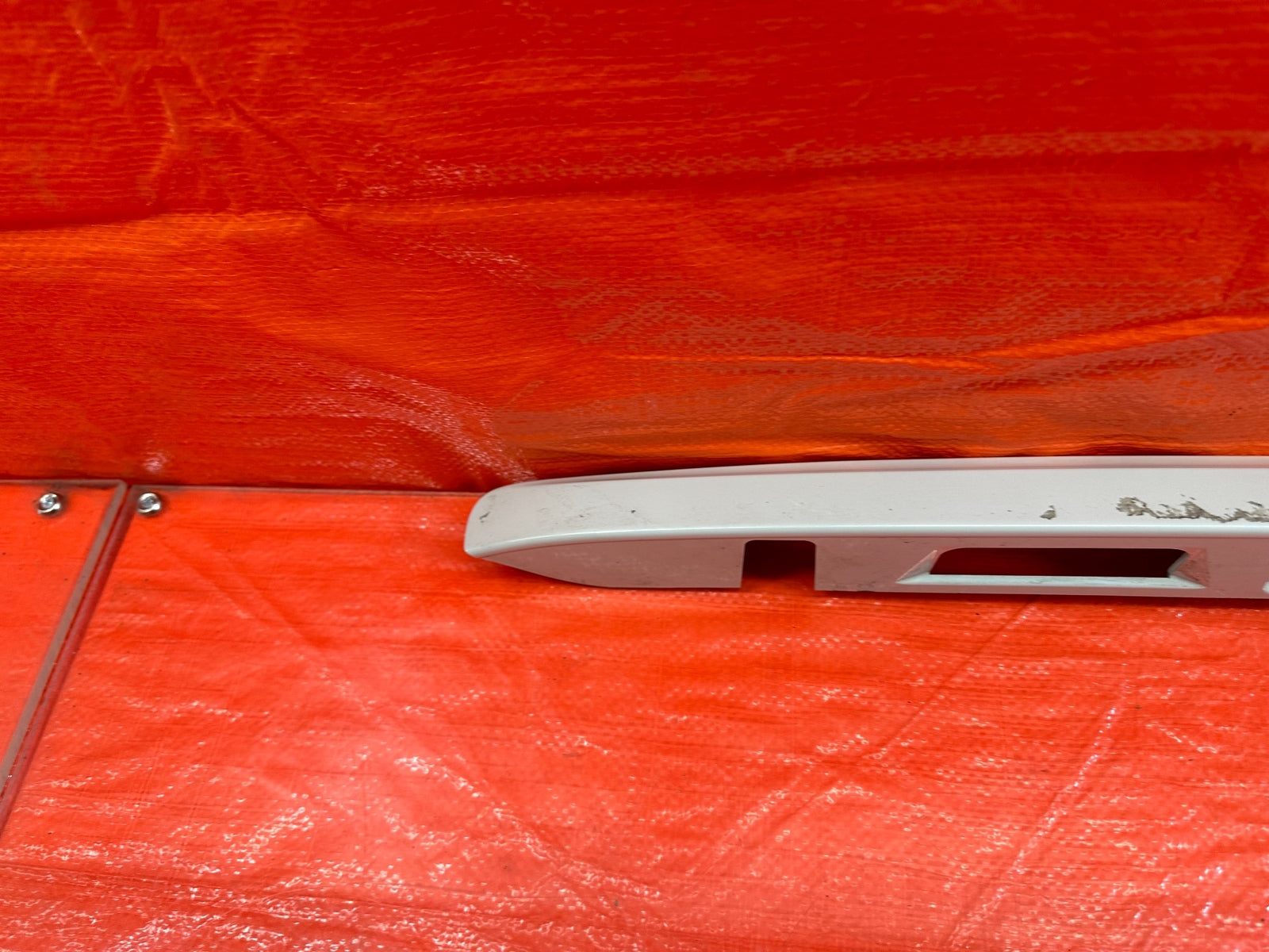15 21 SUBARU WRX & STI   REAR TRUNK LICENSE PLATE LIGHT TRIM GARNISH   OEM #1808