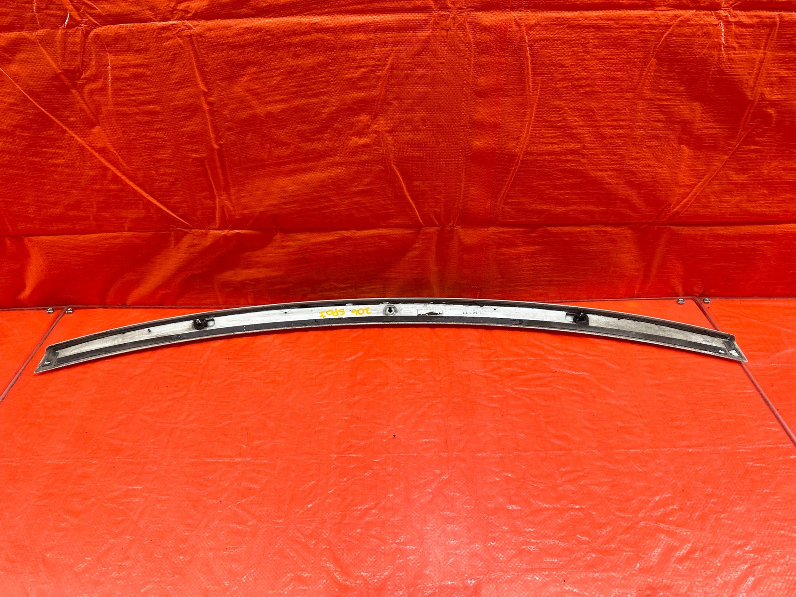 08 15 LANCER EVOLUTION X EVO 10   REAR TRUNK FLUSH DECKLID SPOILER WING OEM #2069