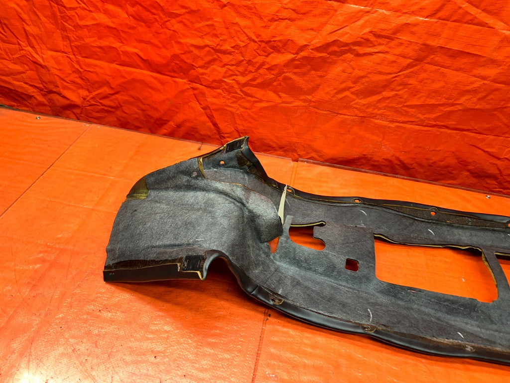 00 03 HONDA S2000 AP1 2.0L BLACK LEATHER CENTER CONSOLE TUNNEL TRIM COVER OEM #322