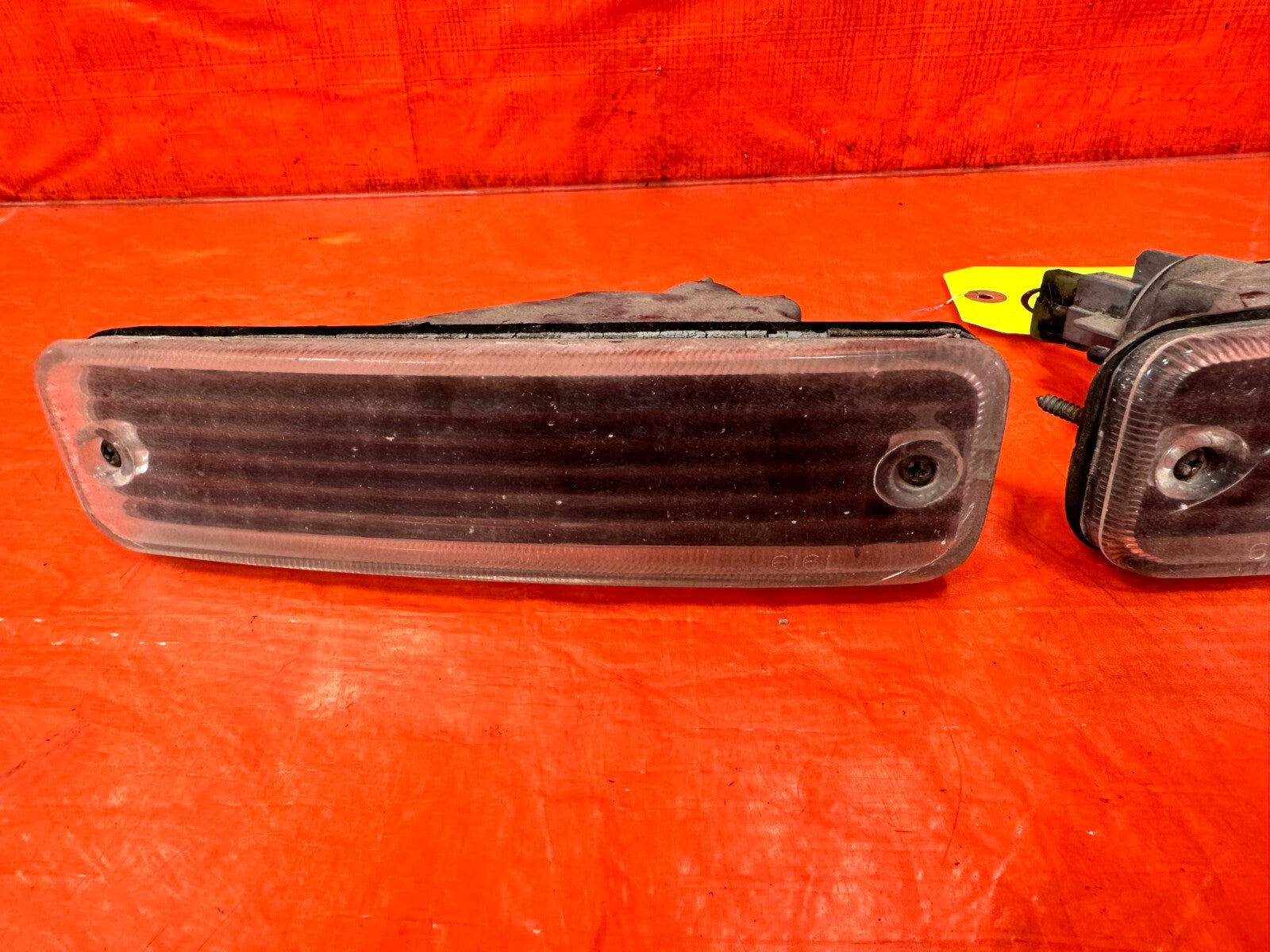 88 89 HONDA CRX   AFTERMARKET FRONT BUMPER LIGHTS   #2774