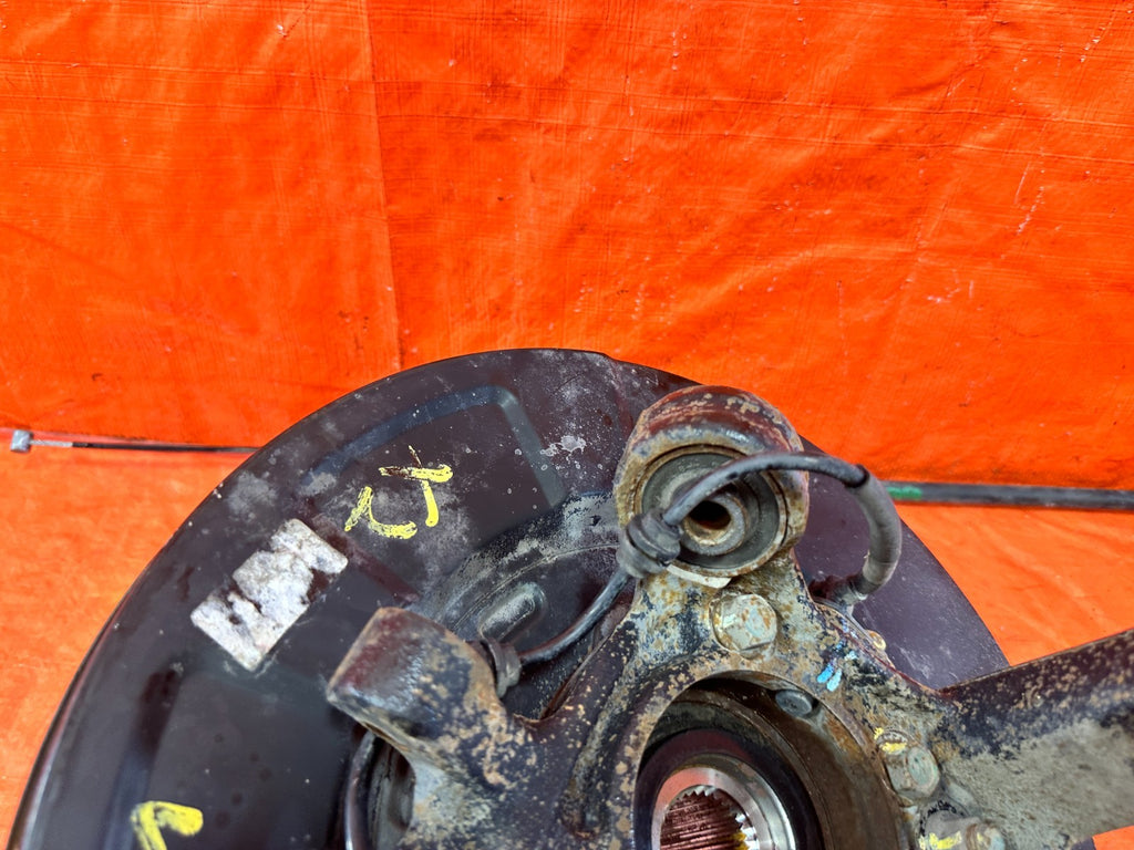 10 16 HYUNDAI GENESIS COUPE   DRIVER LEFT REAR SPINDLE KNUCKLE HUB OEM #2997