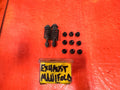 90 91 HONDA CIVIC HATCHBACK EXHAUST MANIFOLD BOLTS AND FLEXPIPE HARDWARE OEM 3250