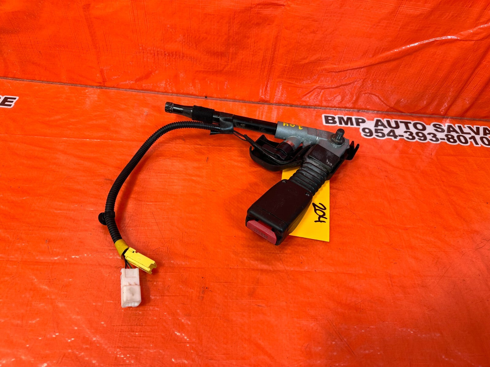 06 11 CIVIC 2D COUPE SI SEAT BELT BUCKLE CLIP   PASSEBGER RIGHT FRONT   OEM #2048