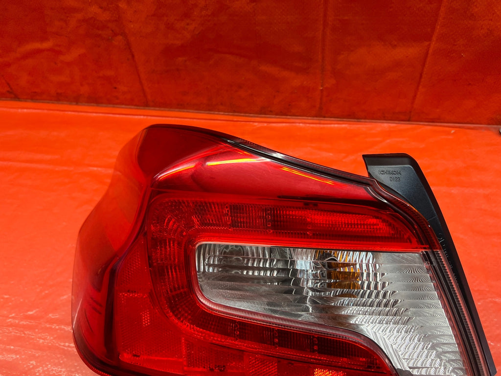 15 21 SUBARU WRX & STI   DRIVER LEFT   TAIL LIGHT LAMP   OEM FACTORY #1706