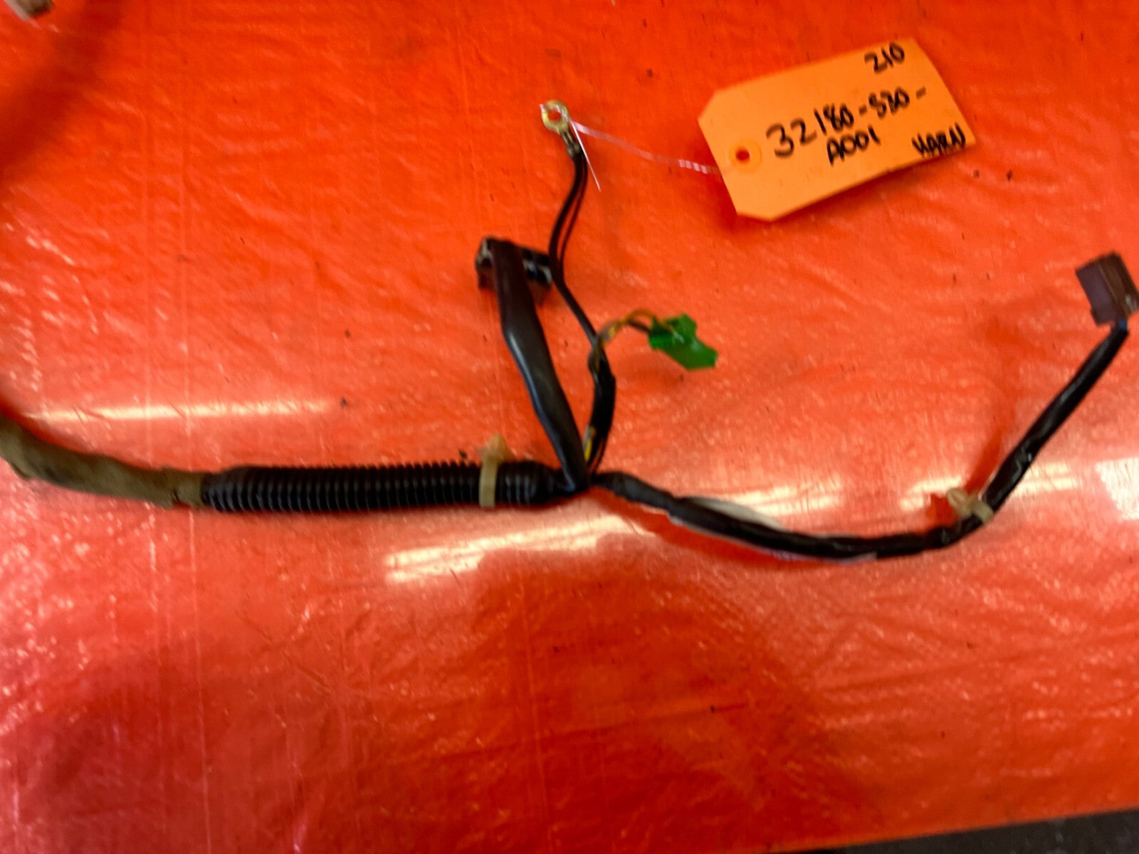 97 01 HONDA PRELUDE   AIR CONDITIONING AC HEATER CLIMATE CONTROL HARNESS   #2108