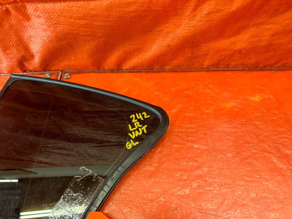 14 17 INFINITI Q50   QUARTER DOOR GLASS WINDOW   DRIVER LEFT REAR   OEM #2421