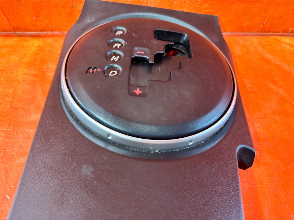 09 11 MAZDA RX8 RX 8   AUTOMATIC SHIFTER CENTER CONSOLE TRIM BEZEL   OEM #3032