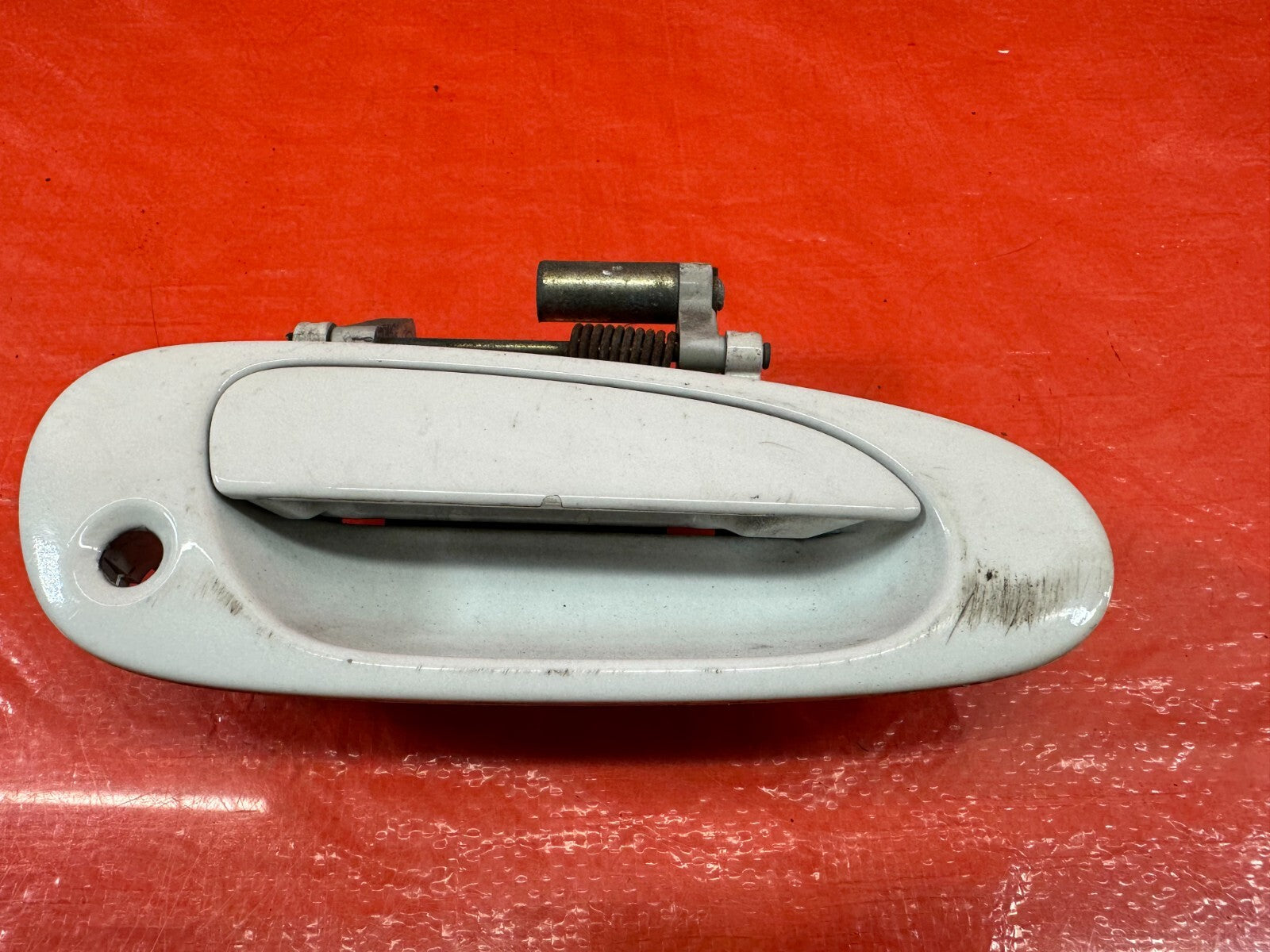 02 05 HONDA CIVIC SI EP3 HATCHBACK PASSENGER RIGHT EXTERIOR DOOR HANDLE OEM #1875