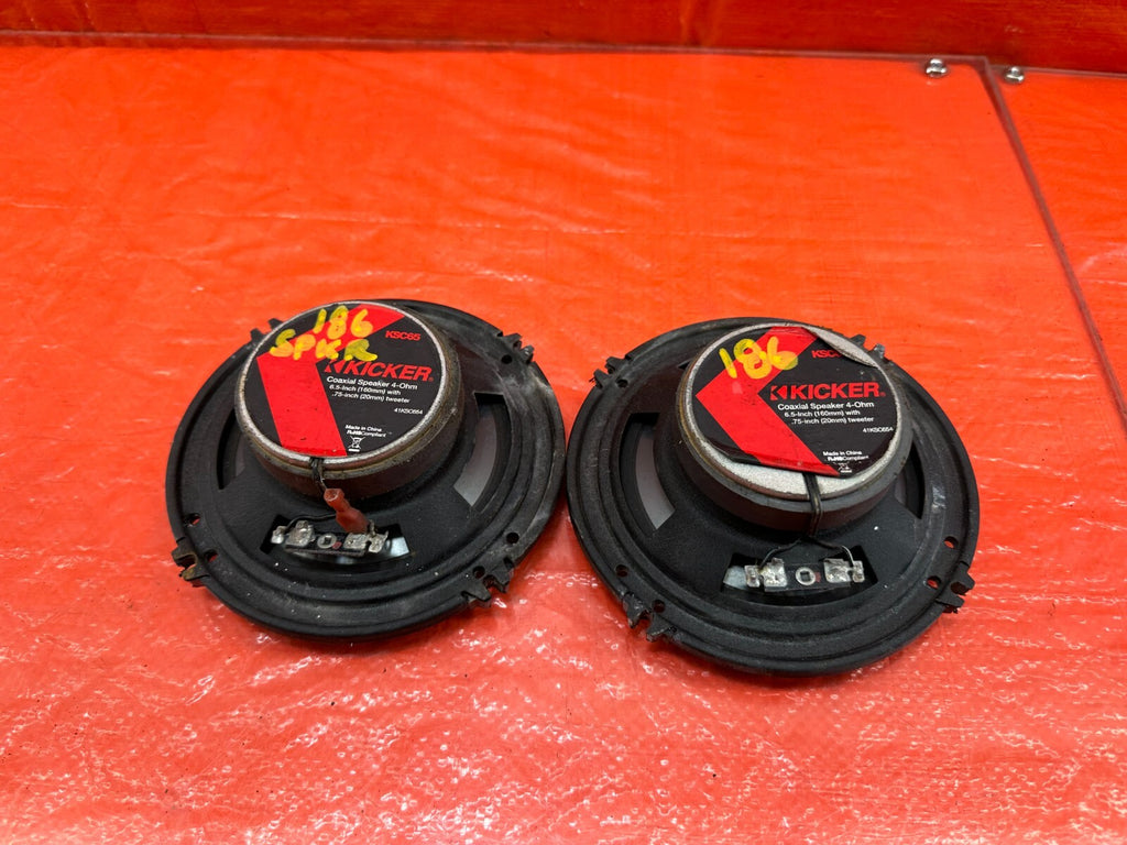 KICKER KCS65 SPEAKER   ISPEAKER PAIR SET OF TWO   USED   #1867