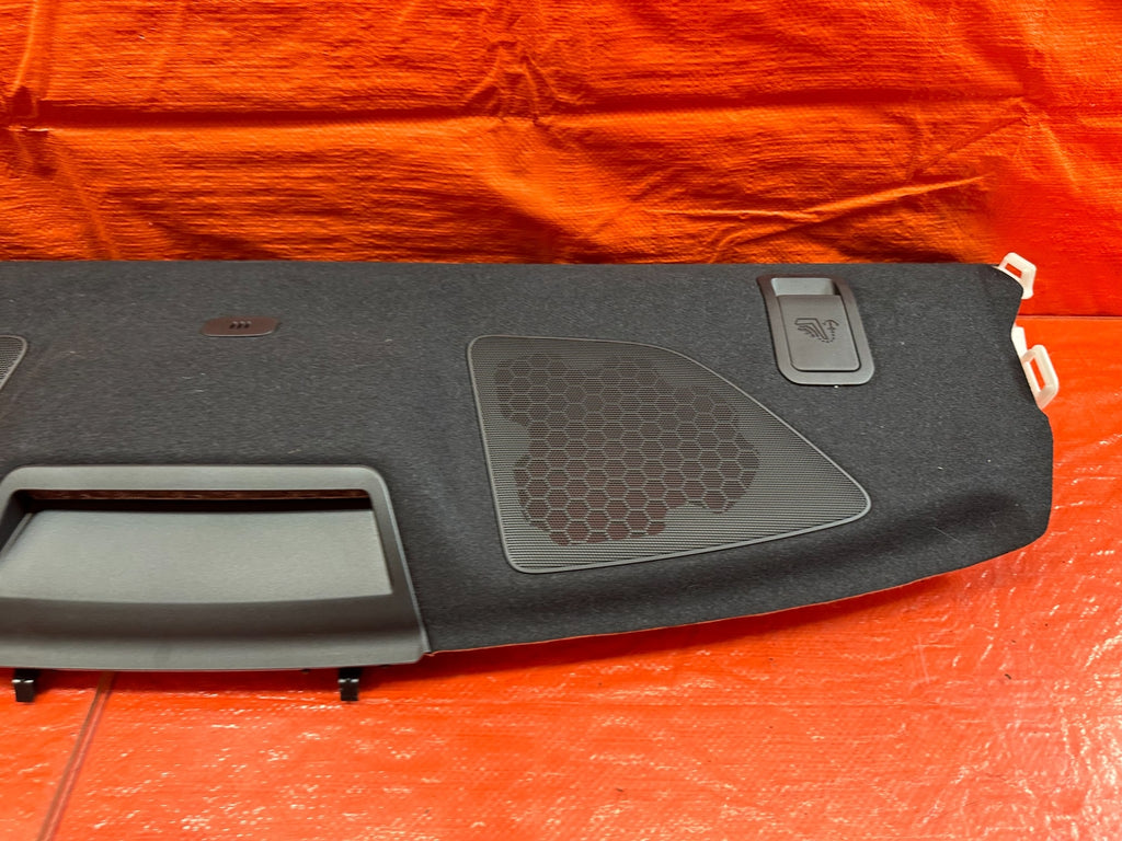 17 20 INFINITI Q60   REAR UPPER TRUNK TRIM / SPEAKER COVER   OEM FACTORY #2007