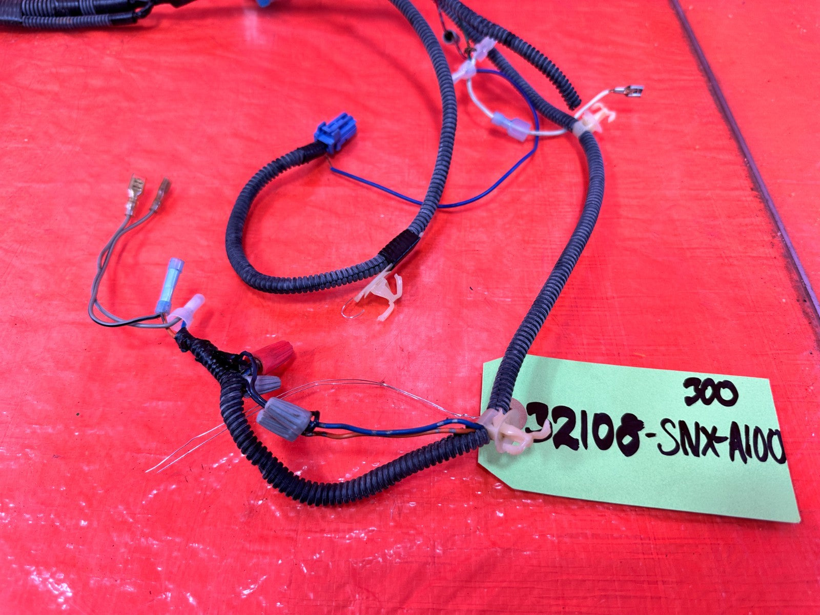 07 11 HONDA CIVIC SI SEDAN REAR TAIL LIGHT LAMP WIRING HARNESS WIRE LOOM OEM 3001