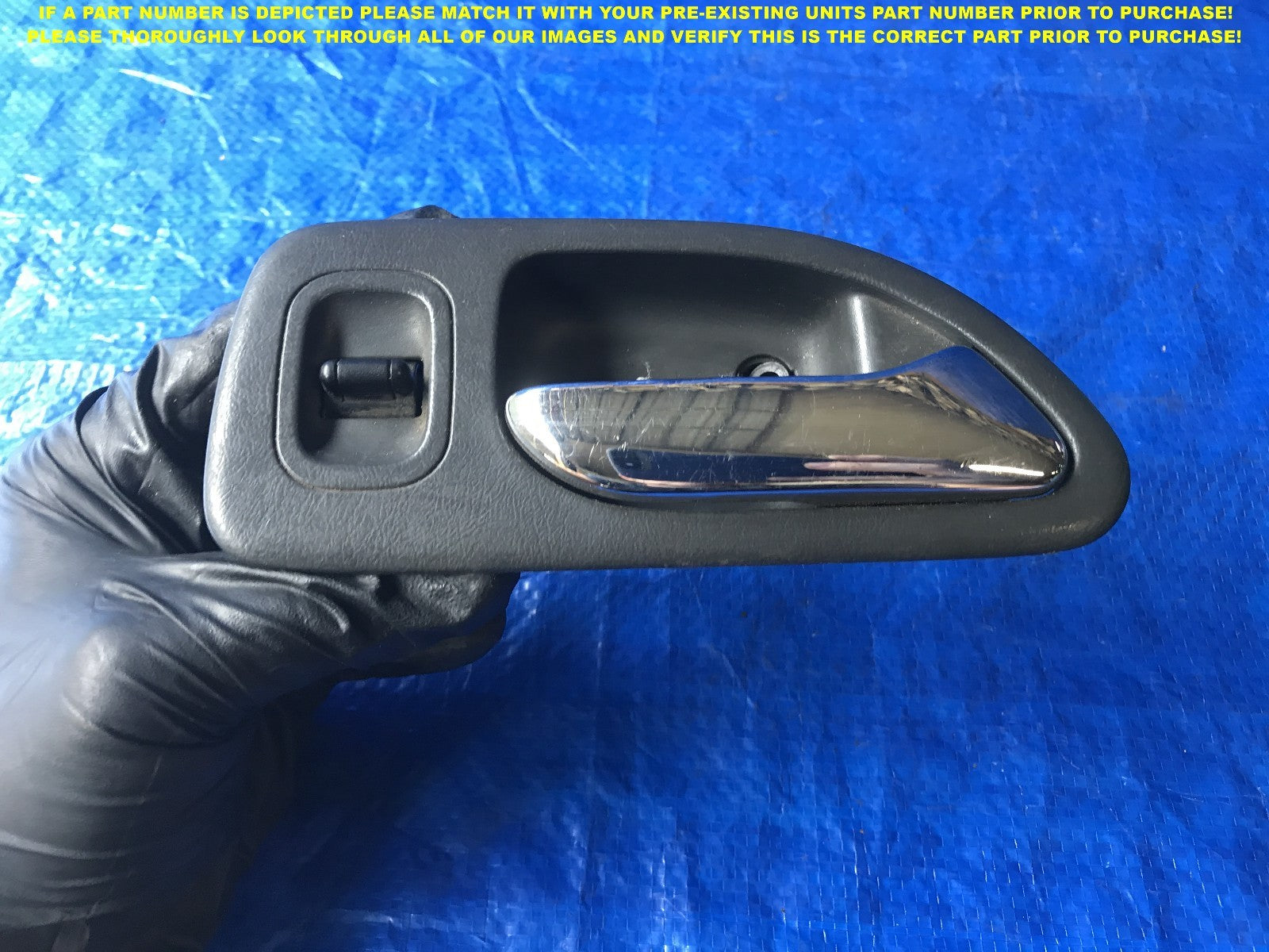 OEM 1994 1995 1996 HONDA ACCORD SEDAN PASSENGER RIGHT REAR INTERIOR DOOR HANDLE 0