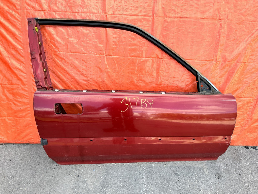 90 91 HONDA CIVIC HATCHBACK   RIGHT DOOR SHELL SKELETON FRAME   OEM 31710