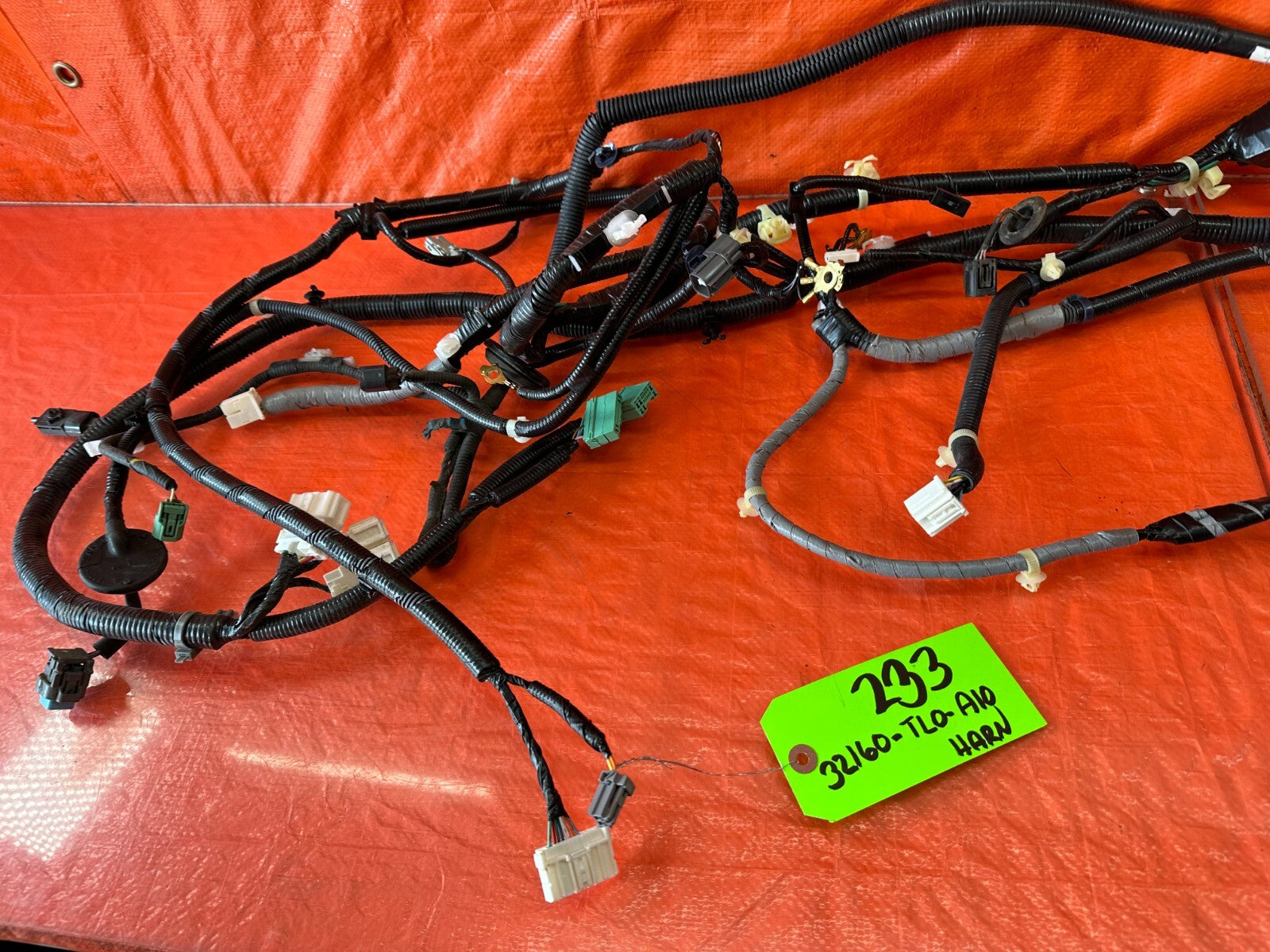 09 10 ACURA TSX   DRIVER LEFT INTERIOR FLOOR WIRE HARNESS WIRING LOOM   OEM 2335