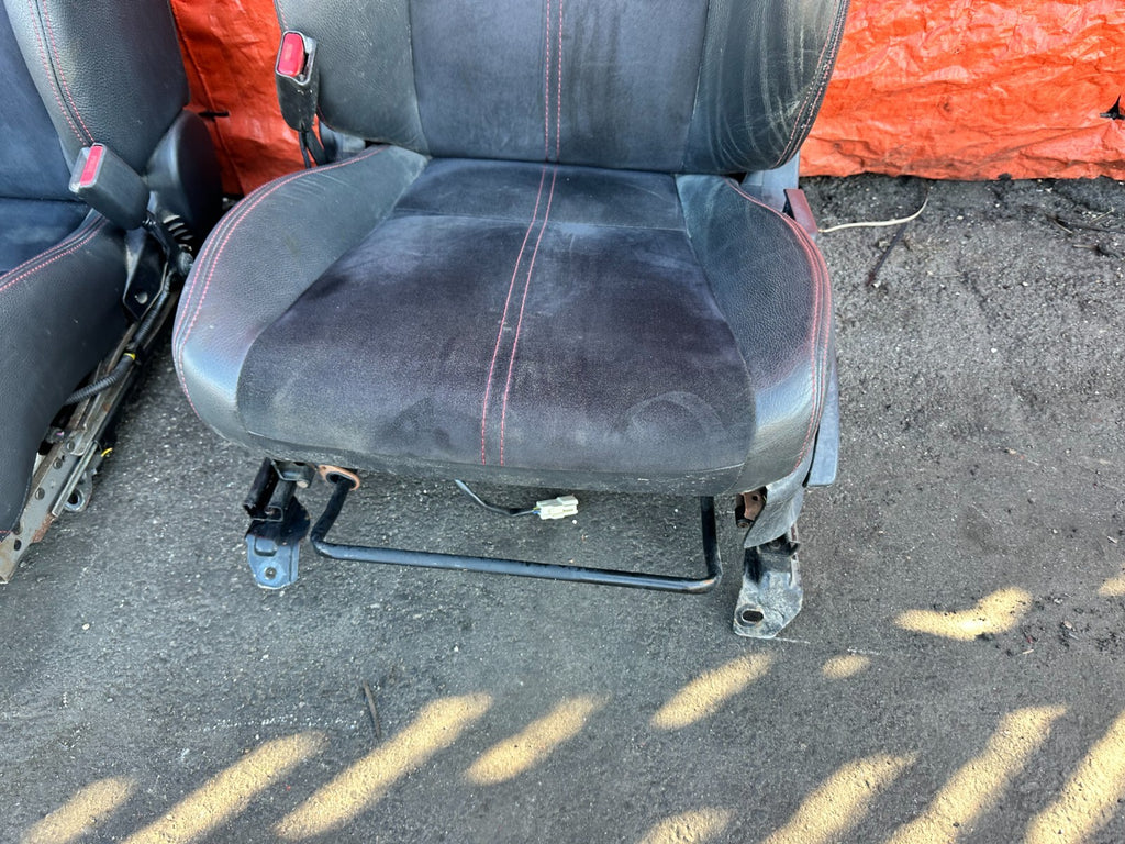 08 14 SUBARU IMPREZA WRX & STI WAGON   FRONT AND REAR SEATS & DOOR PANELS OEM6