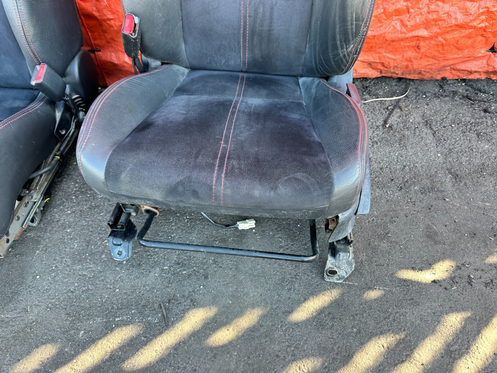 08 14 SUBARU IMPREZA WRX & STI WAGON   FRONT AND REAR SEATS & DOOR PANELS OEM6