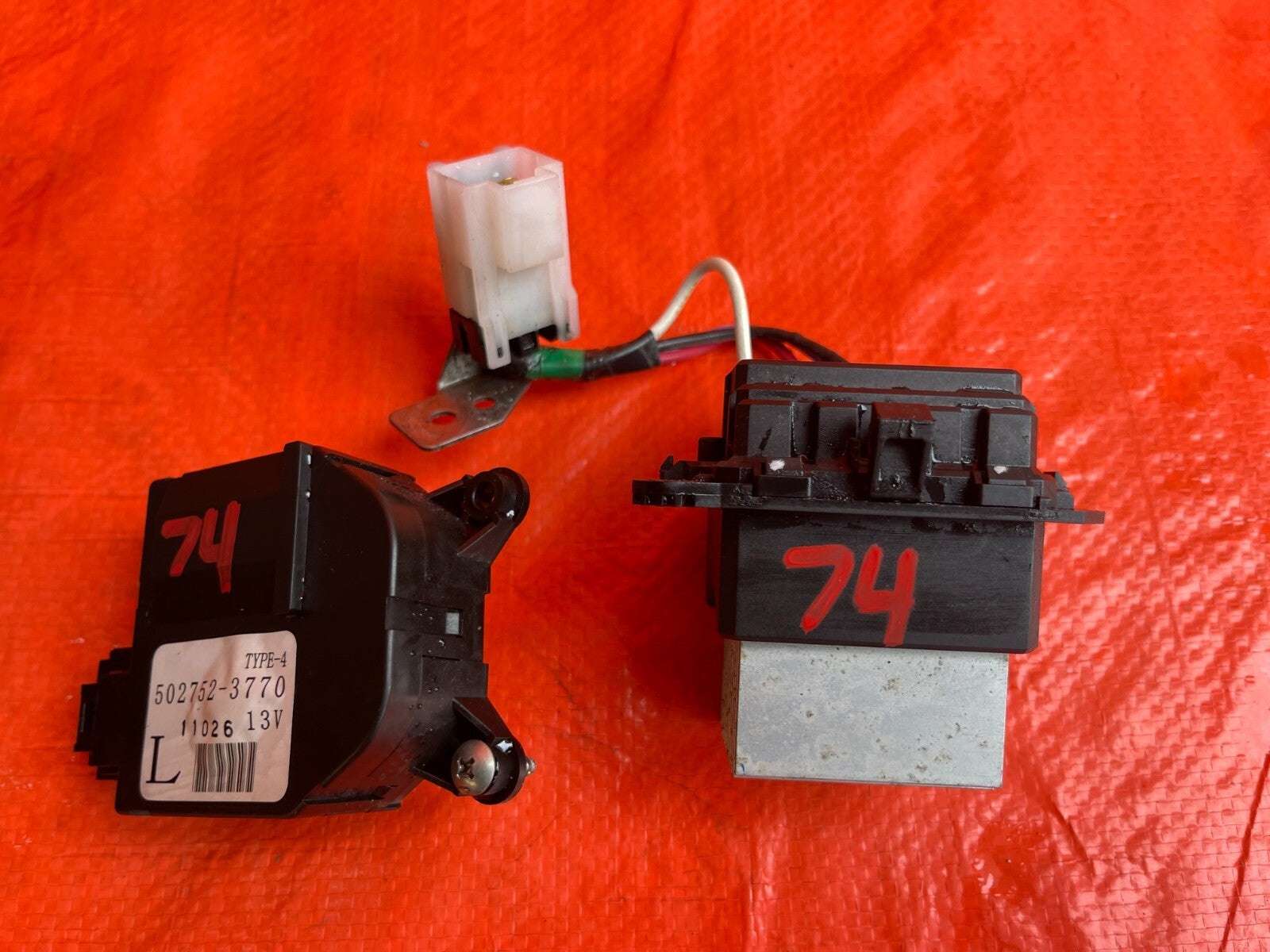 BLOWER MOTOR AND RESISTOR KIT   08 14 SUBARU WRX STI SEDAN AND WAGON OEM #745