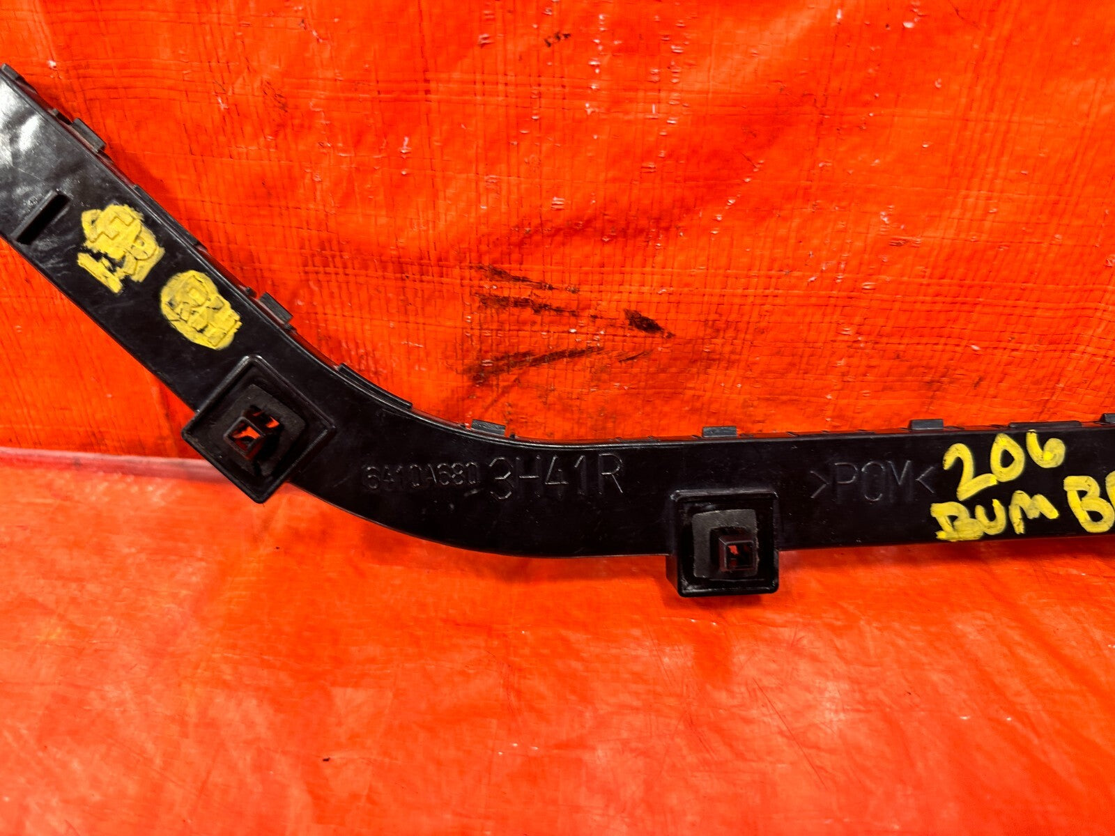 LANCER EVOLUTION X EVO 10 PASSENGER RIGHT REAR BUMPER BRACKET CLIP OEM 214 OE6
