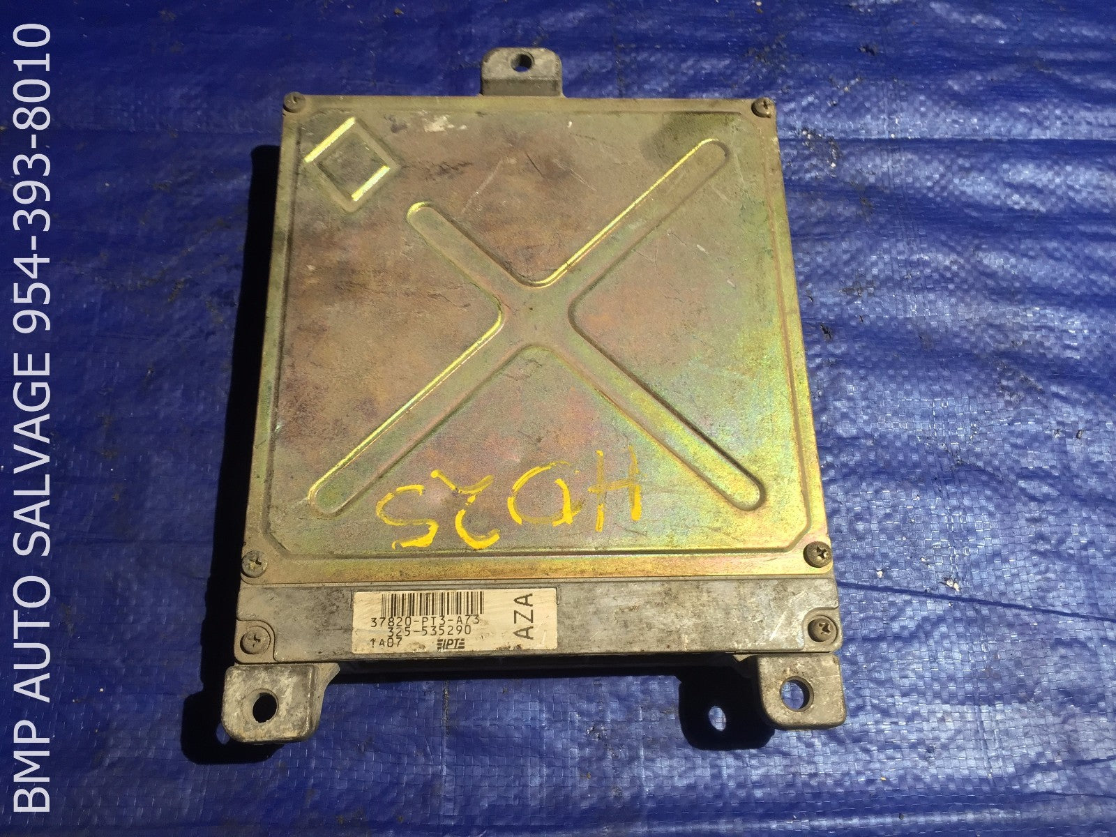OEM 1991 HONDA ACCORD ECU # 37820 PT3 A73 ENGINE COMPUTER BRAIN ECM #1112 #G6Y80