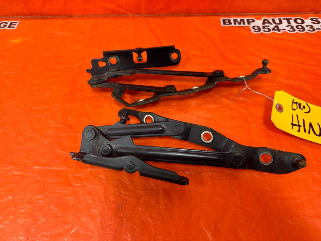 08 15 INFINITI G37 Q60 COUPE   LEFT AND RIGHT TRUNK HINGES   OEM #2487