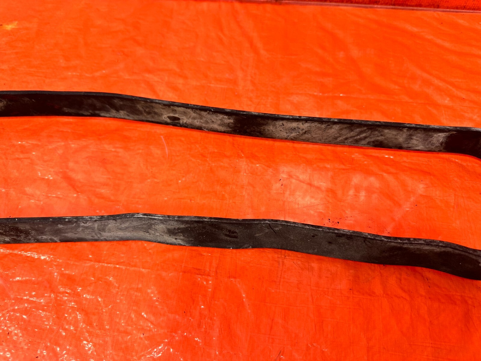 88 91 HONDA CRX   GASOLINE GAS FUEL TANK STRAP SET STRAPS SUPPORTS   OEM #2773