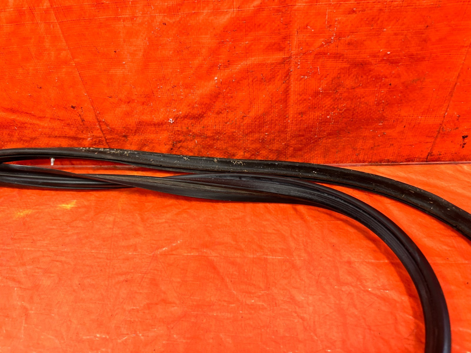 02 05 HONDA CIVIC SI EP3 HATCH LEFT DOOR WEATHER STRIP TRIM SEAL GASKET OEM 3062