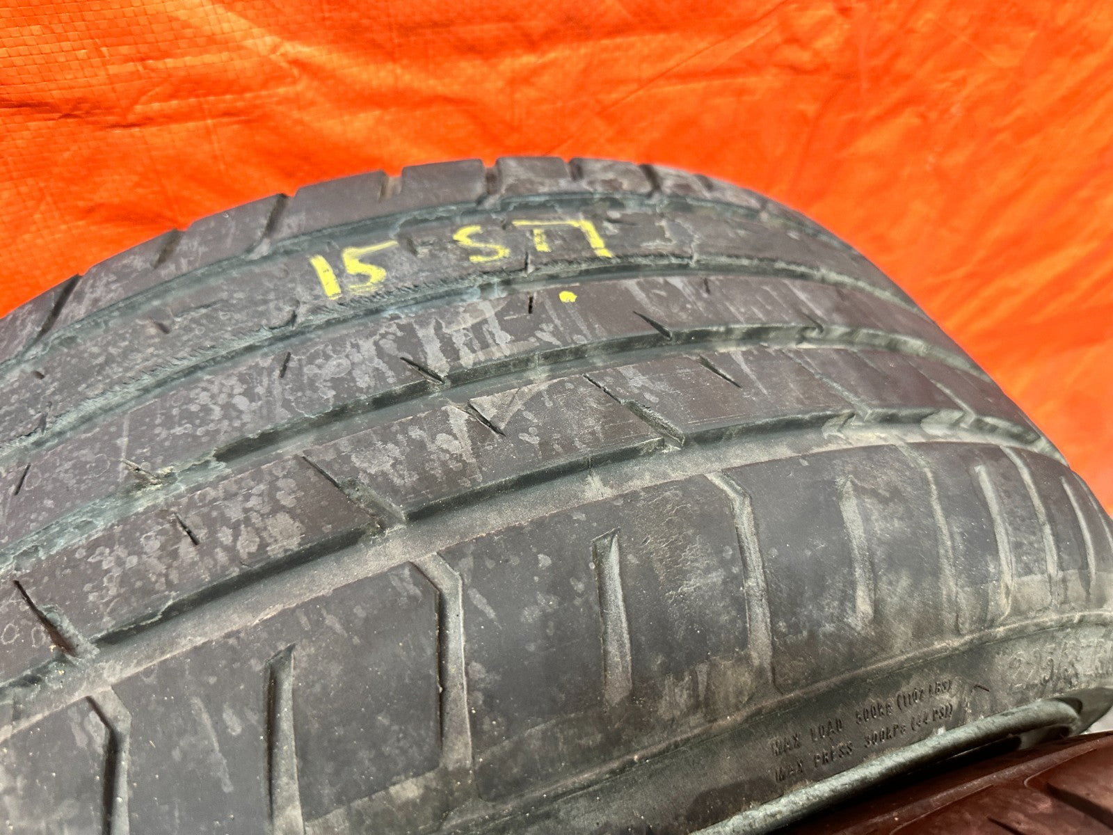 15-20 SUBARU WRX STI 4D 2.5L EJ257 18" ALLOY WHEELS RIMS TIRE SET SET OF 4 OEM23