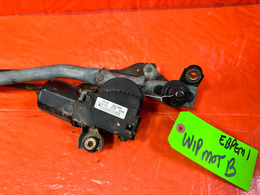 96 00 HONDA CIVIC   WINDSHIELD WIPER MOTOR AND WIPER LINKAGE COMBO   OEM #BLUEM12