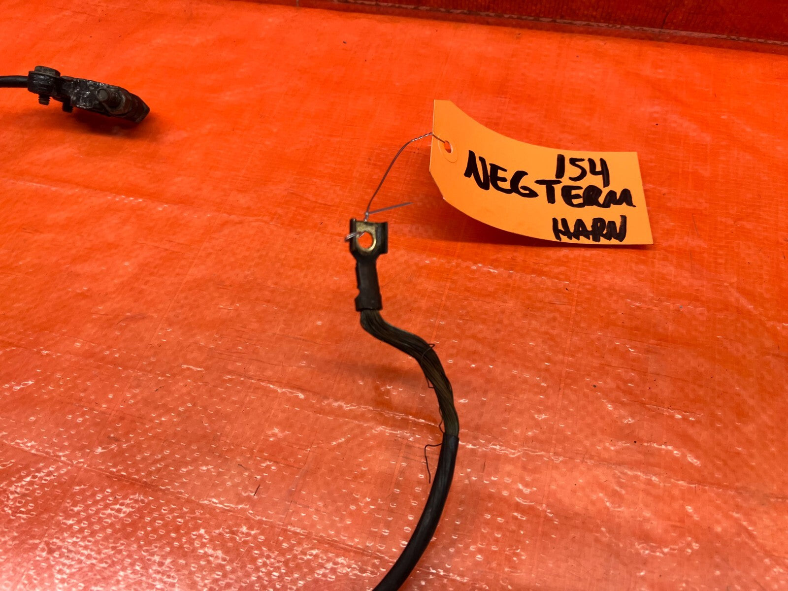 90 93 ACURA INTEGRA   NEGATIVE TERMINAL BATTERY GROUND WIRE HARNESS   OEM #1544