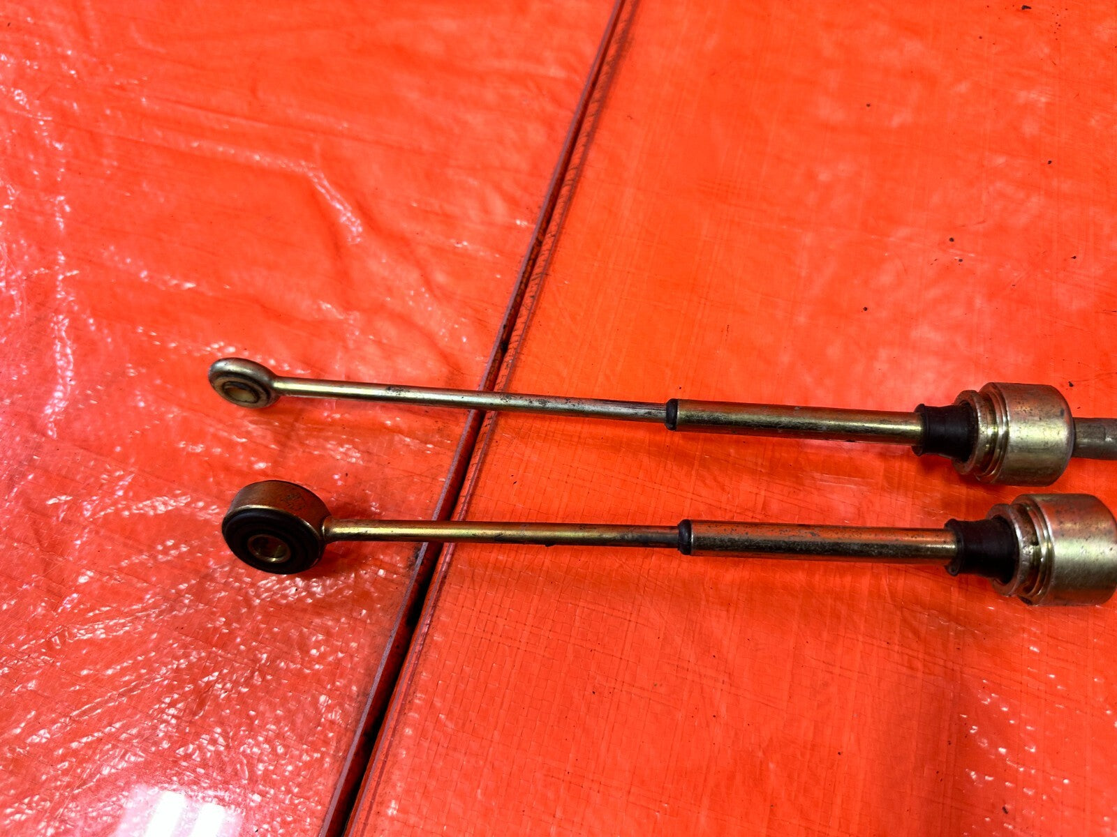 92 96 HONDA PRELUDE   MANUAL STICK SHIFT SHIFTER CABLE SET CABLES WIRES OEM #27311