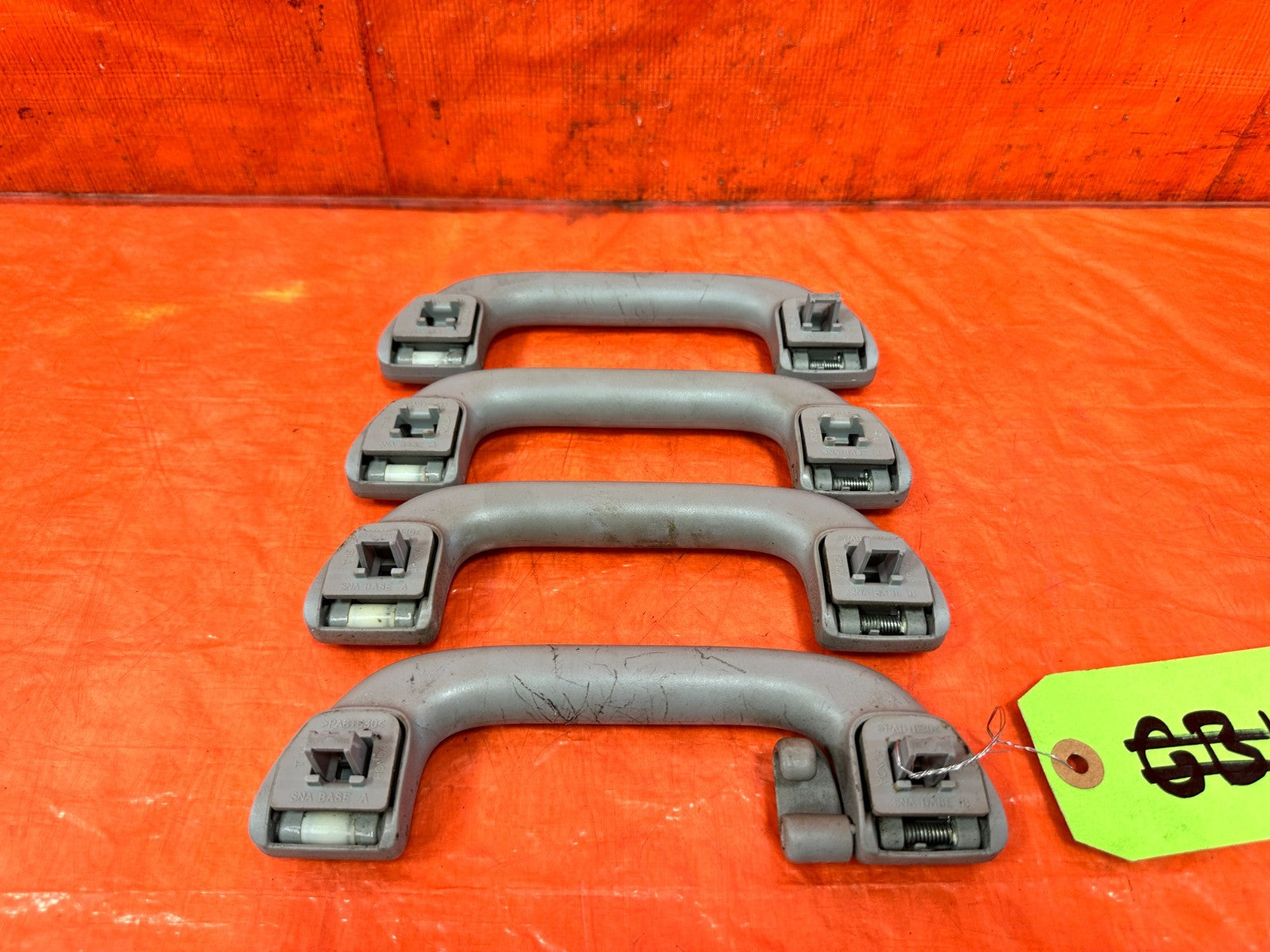 07 08 HONDA CIVIC SI SEDAN   INTERIOR HEADLINER GRAB HANDLE SET LEFT & RIGHT 3001
