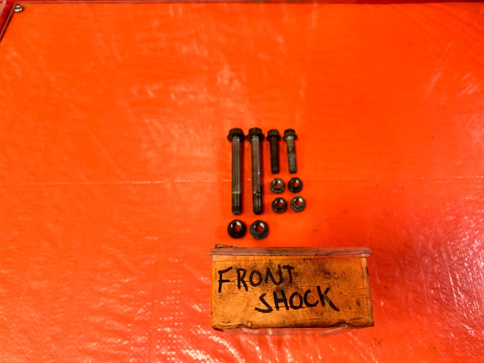 93 97 HONDA DEL SOL   FRONT SHOCK MOUNTING BOLT SET BOLTS HARDWARE   OEM #2940