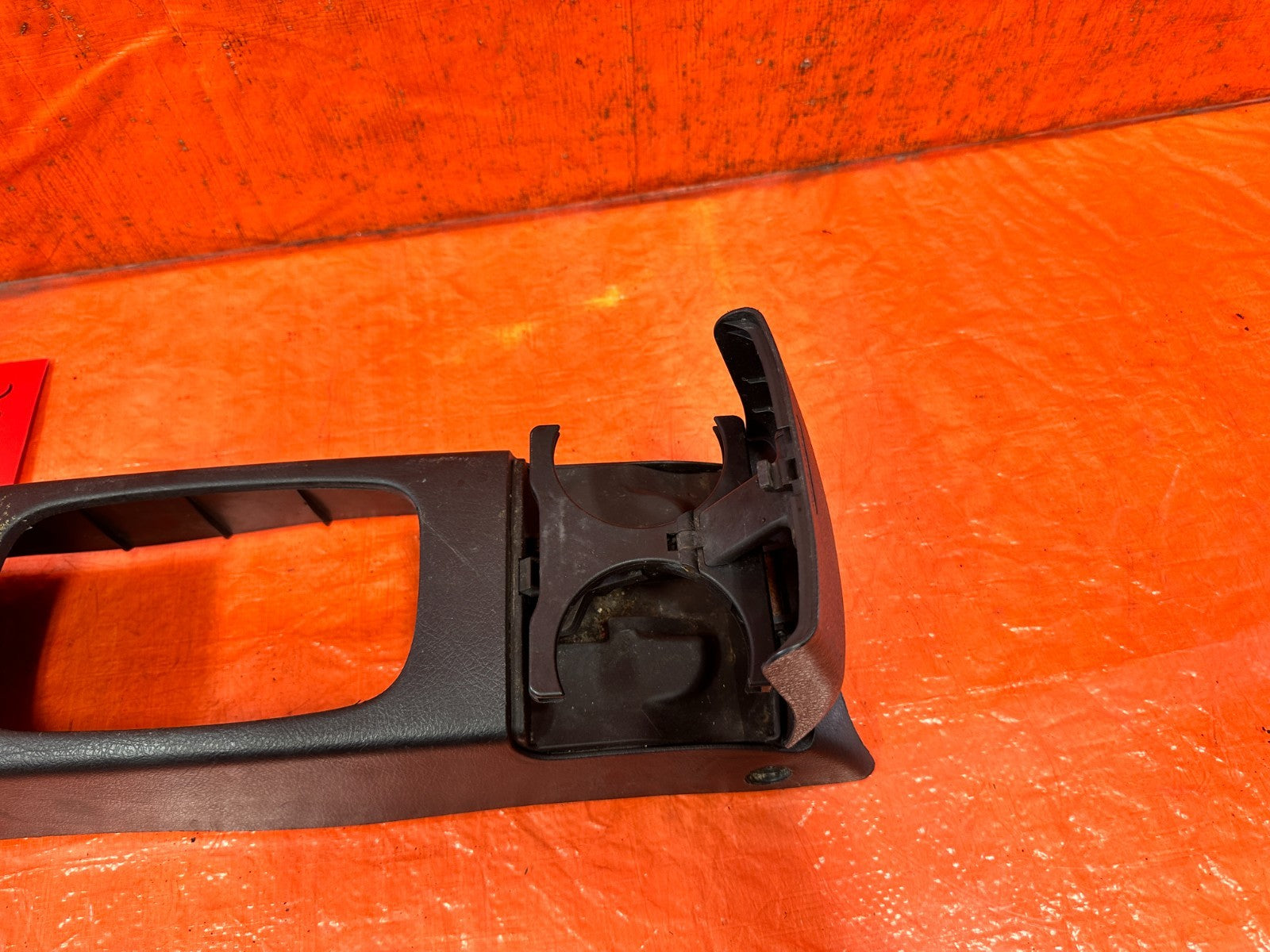 92 95 HONDA CIVIC   5 SPEED MANUAL SHIFTER CENTER CONSOLE TRIM BEZEL OEM #32712
