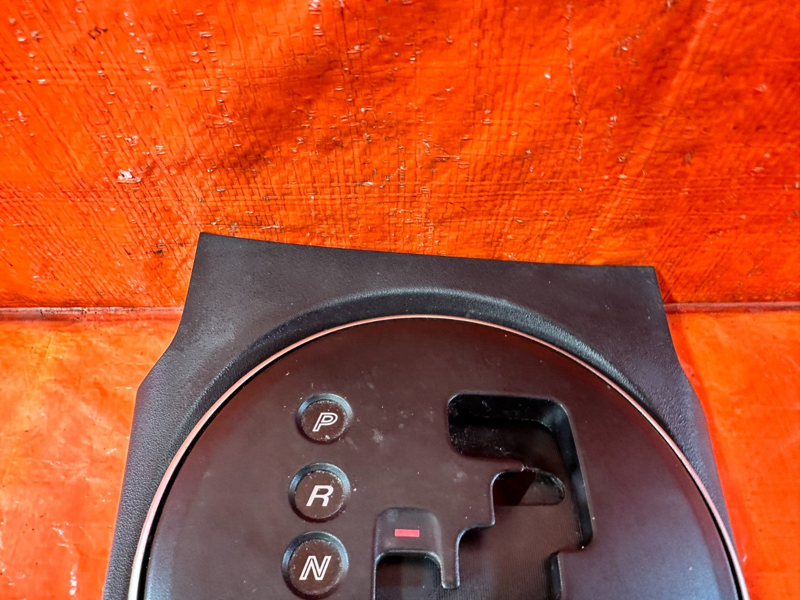 09 11 MAZDA RX8 RX 8   AUTOMATIC SHIFTER CENTER CONSOLE TRIM BEZEL   OEM #3033