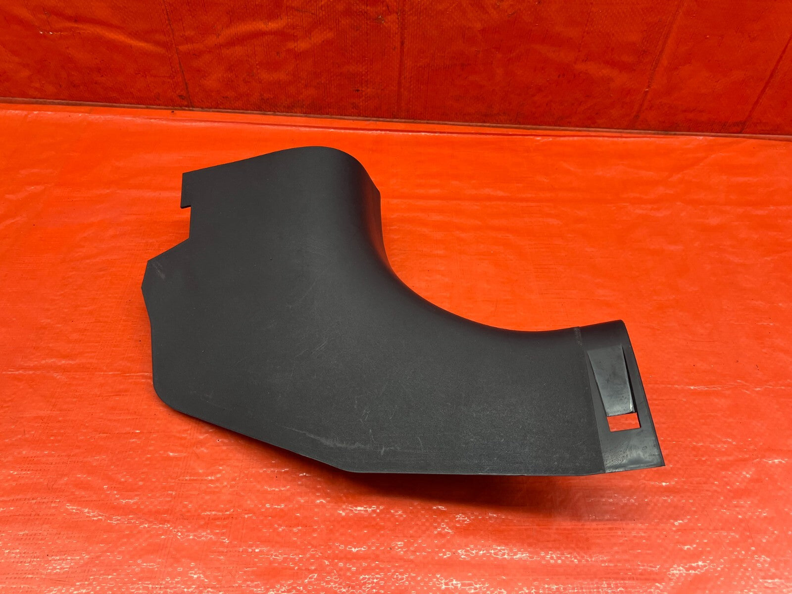 11 15 LANCER EVOLUTION X 10   KICK PANEL   PASSENGER RIGHT   BLACK   OEM #1750