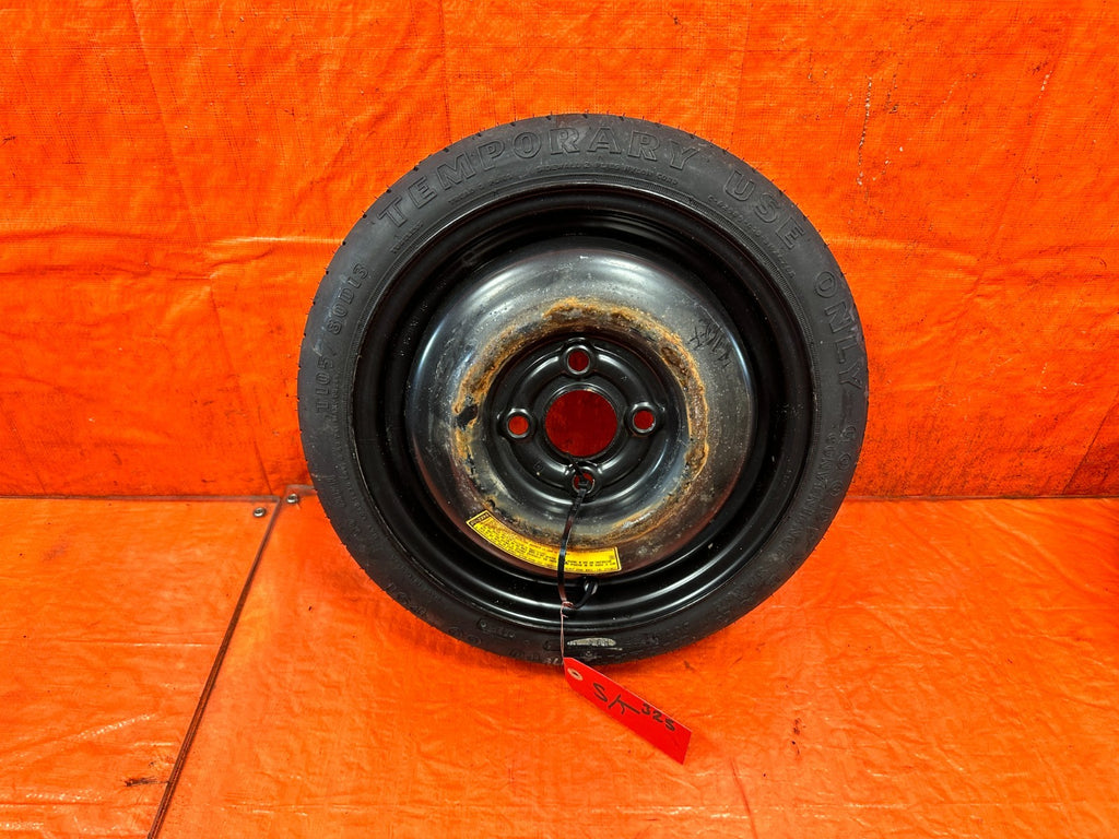 90 91 HONDA CIVIC HATCHBACK   EMERGENCY SPARE BACK UP TIRE WHEEL RIM    OEM #3250
